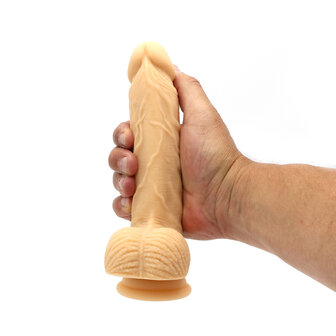 Kiotos Cox - Siliconen Dildo 21.5 x 3.7 cm - Lichte Huidskleur