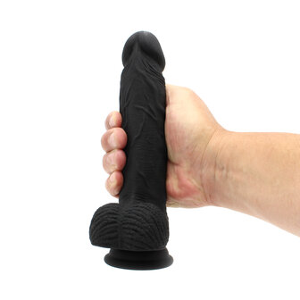 Kiotos COX Siliconen Dildo 21.5 x 3.7 cm - zwart