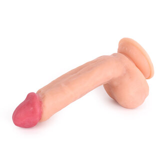 Kiotos Cox - Dildo 22,5 x 5 cm - Lichte Huidskleur