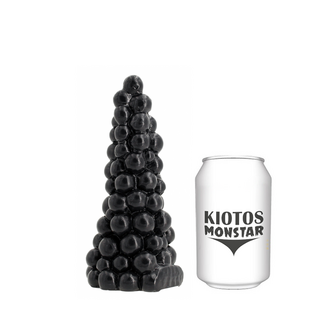 Kiotos Monstar - Bubbles - Buttplug - 16 x 6,5 cm - Zwart