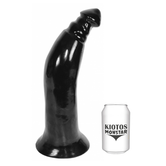 Kiotos Monstar Dildo Cringer 42 x 9 cm - zwart