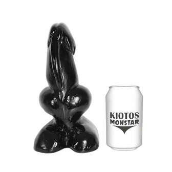 Kiotos Monstar Dildo Bronto 20,5 x 9,5 cm - zwart