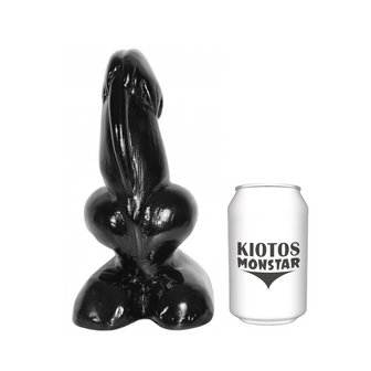 Kiotos Monstar - Bronto - Dildo - 20,5 x 9,5 cm - Zwart