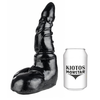 Kiotos Monstar Dildo Megalodon 20 x 5.5 cm - zwart