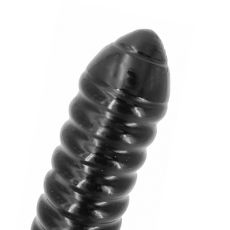 Kiotos Monstar Ribbed Dildo Balboa 48,5 x 3,2 cm - zwart