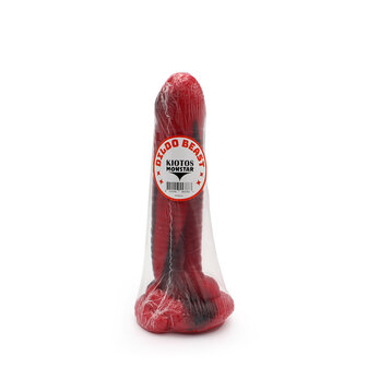 Kiotos Monstar Dildo Beast Snake 13 - 23.5 x 5 cm - rood