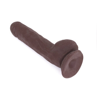 Kiotos Cox - Dildo 23.5 x 4.2 cm - Bruin