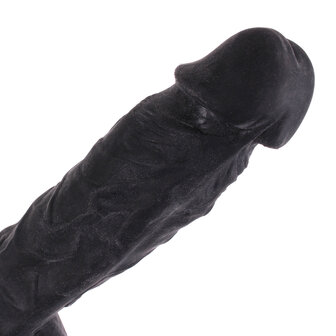 Kiotos Cox Dildo 19,5 x 3,5 cm - zwart