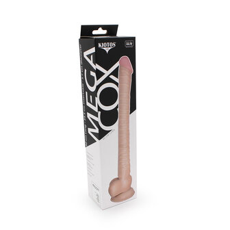 Kiotos Cox - Mega Dildo XXL 40 x 3.7 cm - Lichte Huidskleur