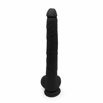 Kiotos Cox - Mega Dildo XXL 43 x 5.5 cm - Zwart