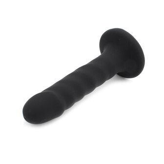 Kiotos COX Siliconen Dildo 18 x 3 cm - zwart