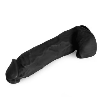 Kiotos Cox - Mega Dildo XXL 37 x 8 cm - Zwart