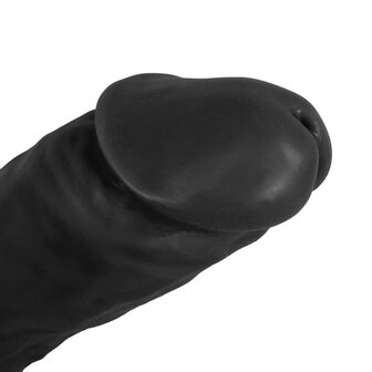 Kiotos Cox - Mega Dildo XXL 37 x 8 cm - Zwart