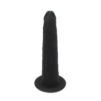 Kiotos Cox - Siliconen Dildo 20,5 x 3.1 cm - Zwart