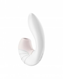 Satisfyer - Supernova Luchtdruk + G-spot Vibrator - wit