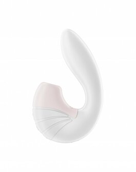 Satisfyer - Supernova Luchtdruk + G-spot Vibrator - wit