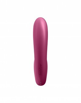 Satisfyer - Sunray Luchtdruk + G-spot Vibrator - berry rood