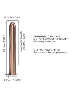 Dorcel Pink Lady 2.0 Bullet Vibrator - ros&eacute; goud