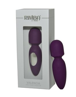 Rimba - Valencia - Mini Wand Vibrator - Paars