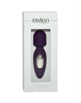 Rimba - Valencia - Mini Wand Vibrator - Paars