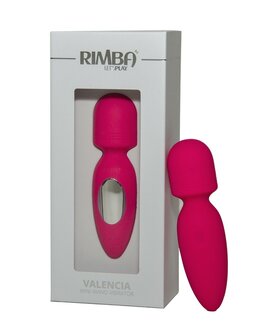 Rimba - Valencia - Mini Wand Vibrator - Roze