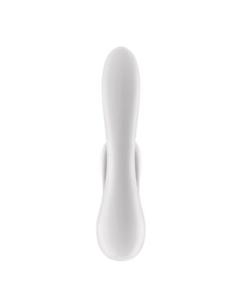 Satisfyer - Double Flex Rabbit - Tarzan Vibrator - Met App Control - Wit