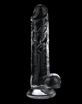 Lovetoy - Flawless - Dildo - 19 x 3,5 cm - Transparant