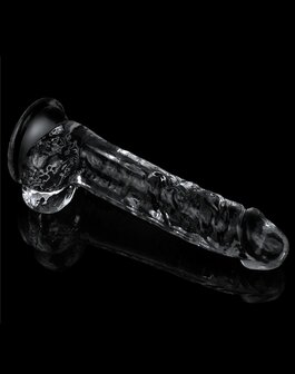 Lovetoy - Flawless - Dildo - 19 x 3,5 cm - Transparant