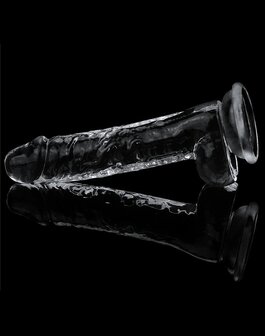 Lovetoy Flawless Dildo 19 x 3,5 cm - transparant