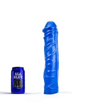 All Blue Dildo 31 x 6,5 cm - blauw