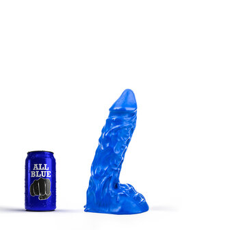 All Blue - Dildo - 23 x 5.5 cm - blauw