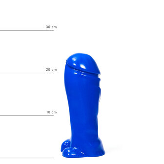 All Blue - Dildo - 22 x 8 cm - Blauw