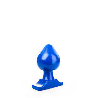 All Blue Buttplug 19 x 11 cm - blauw