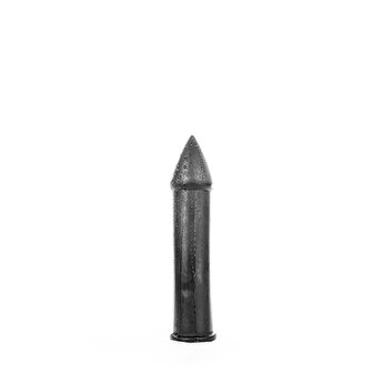 All Black - Anaal Dildo - 24 x 5 cm - Zwart