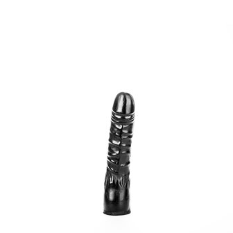 All Black - Anaal Dildo - 20 x 4.5 cm - Zwart