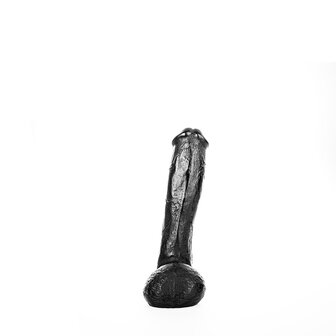 All Black - Anaal Dildo - 23 x 4.5 cm - Zwart