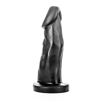 All Black Dildo 39 x 8.5 cm - zwart