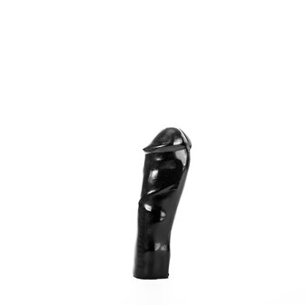 All Black - Realistische Dildo - 20 x 6 cm - Zwart