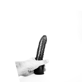 All Black - Anaal Dildo - 20 x 4.5 cm - Zwart