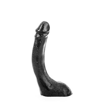 All Black Dildo 32 x 5.5 cm - zwart