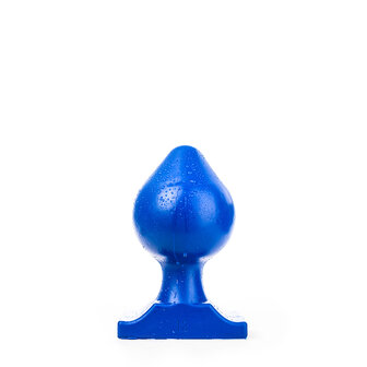 All Blue Buttplug 22,5 x 12 cm - blauw