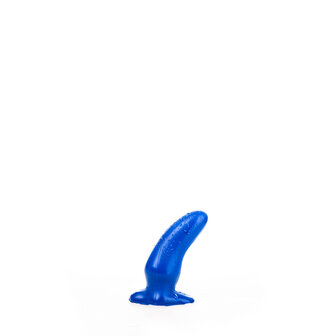 All Blue Buttplug 13 x 5 cm - blauw