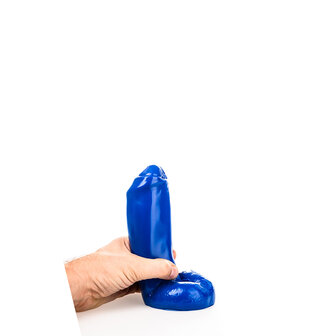 All Blue - Dildo - 18 x 5.5 cm - Blauw