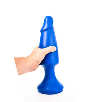 All Blue - Buttplug - 35 x 6,5 cm - Blauw