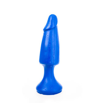 All Blue - Buttplug - 35 x 6,5 cm - Blauw