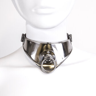 Kiotos - Locking Collar Met Ring - 11 cm