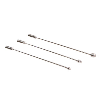 Kiotos - Rosebud Plasbuis Urethral Sound Met druppelvormig uiteinde - 8 mm