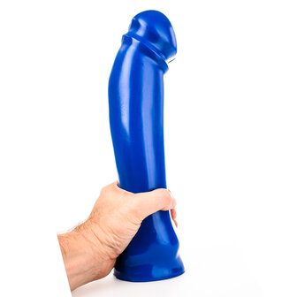 All Blue Dildo 33 x 7 cm - blauw