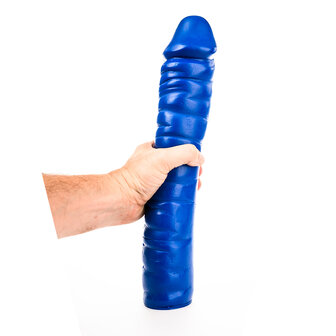 All Blue - Dildo - 38 x 8,5 cm - Blauw