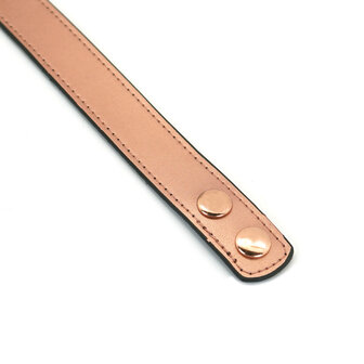 Rose Gold Memory Exclusieve smalle collar met tepelklemmen - ros&eacute; goud